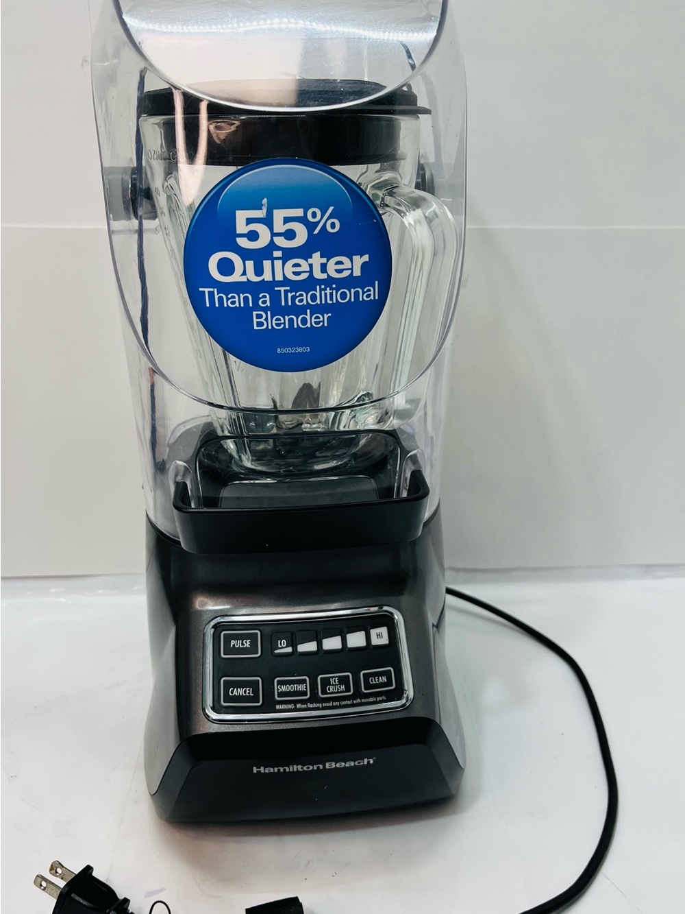 🔥Hamilton Beach Blender 53601 Quiet Blend Technology  With Brand NWT Glass Jar